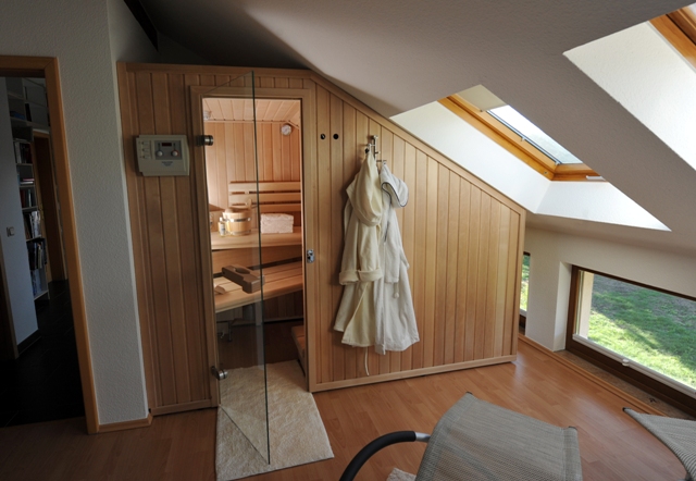 Koll Bad Sauna Außenansicht Seeburg Brandenburg
